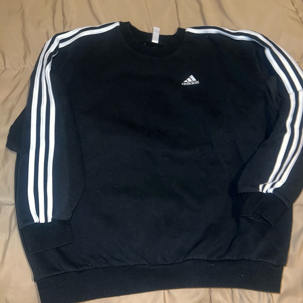 Adidas Women’s Black Crewneck